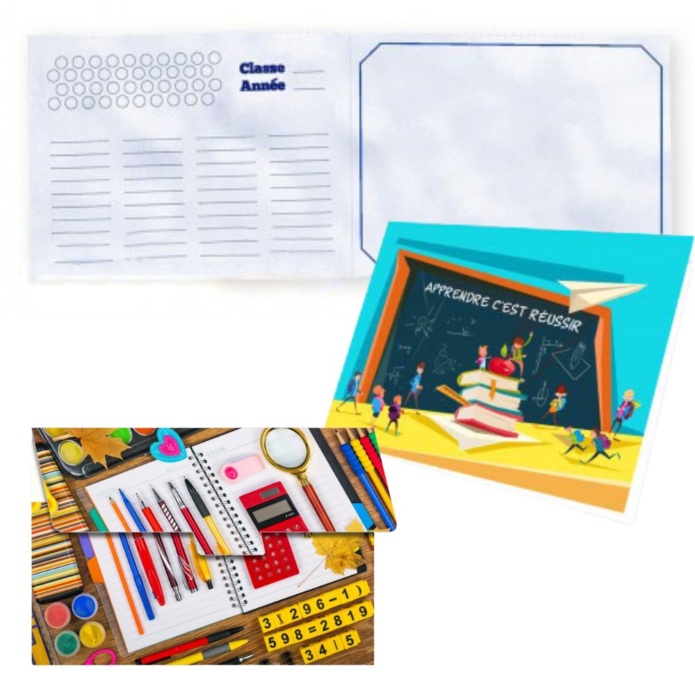 pochettes pour photo scolaire