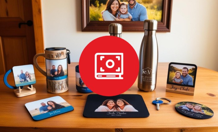 Personnalisation objet photo